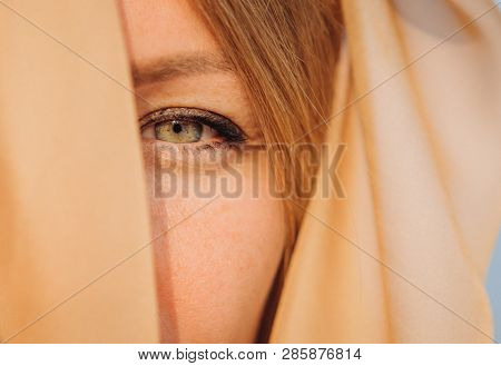 Girl Desert Scarf  Head Scarf Burqa Hijab