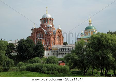 St. Nikolas And Pokrovskiy (intercession) Cathedrals Of Hotkov Pokrovskiy (intercession) Monastery I
