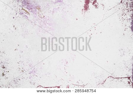 White Pink Gold Handmade Texture. Luxury Gold Texture. White Pink Wall.