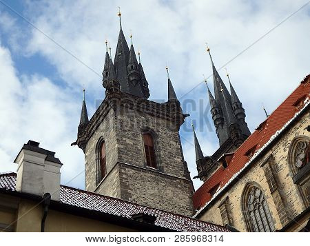 Church Of Our Lady Before Tyn, Czech Republic, Parish Church Of The Mother Of God Before Tyn