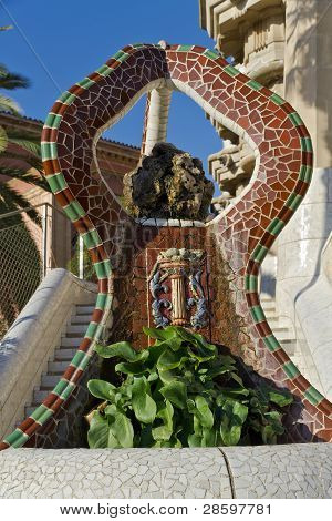 Springvandet på Parc Guell