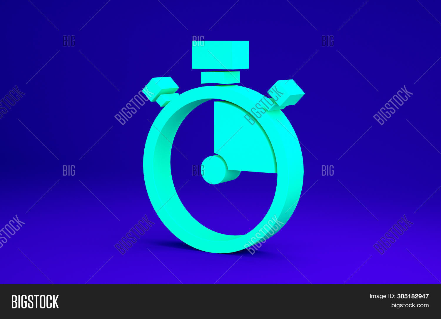 Green Stopwatch Icon Image & Photo (Free Trial) Bigstock