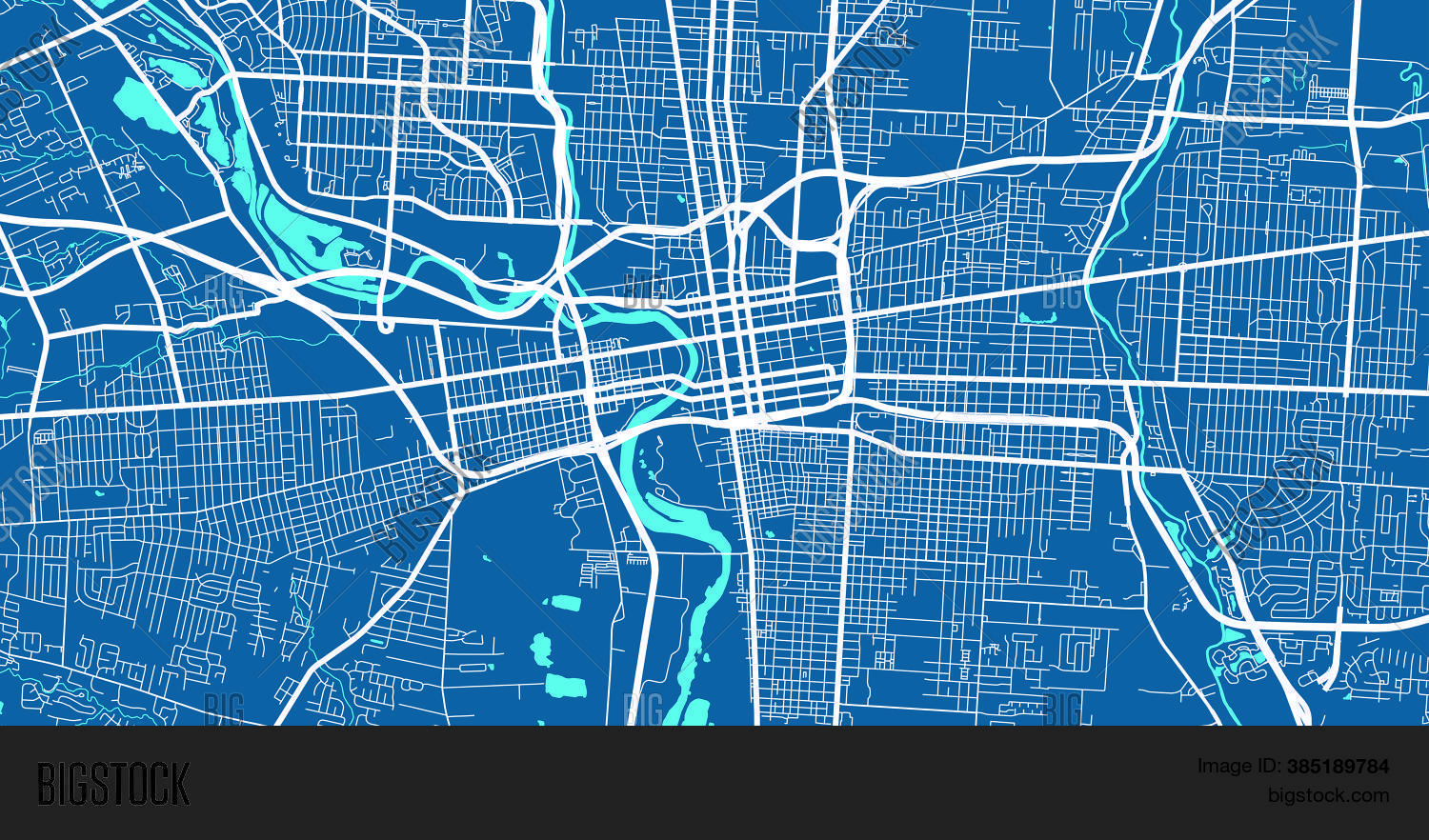 Colombus Svg Map Vector Map Columbus. Vector & Photo (Free Trial) | Bigstock
