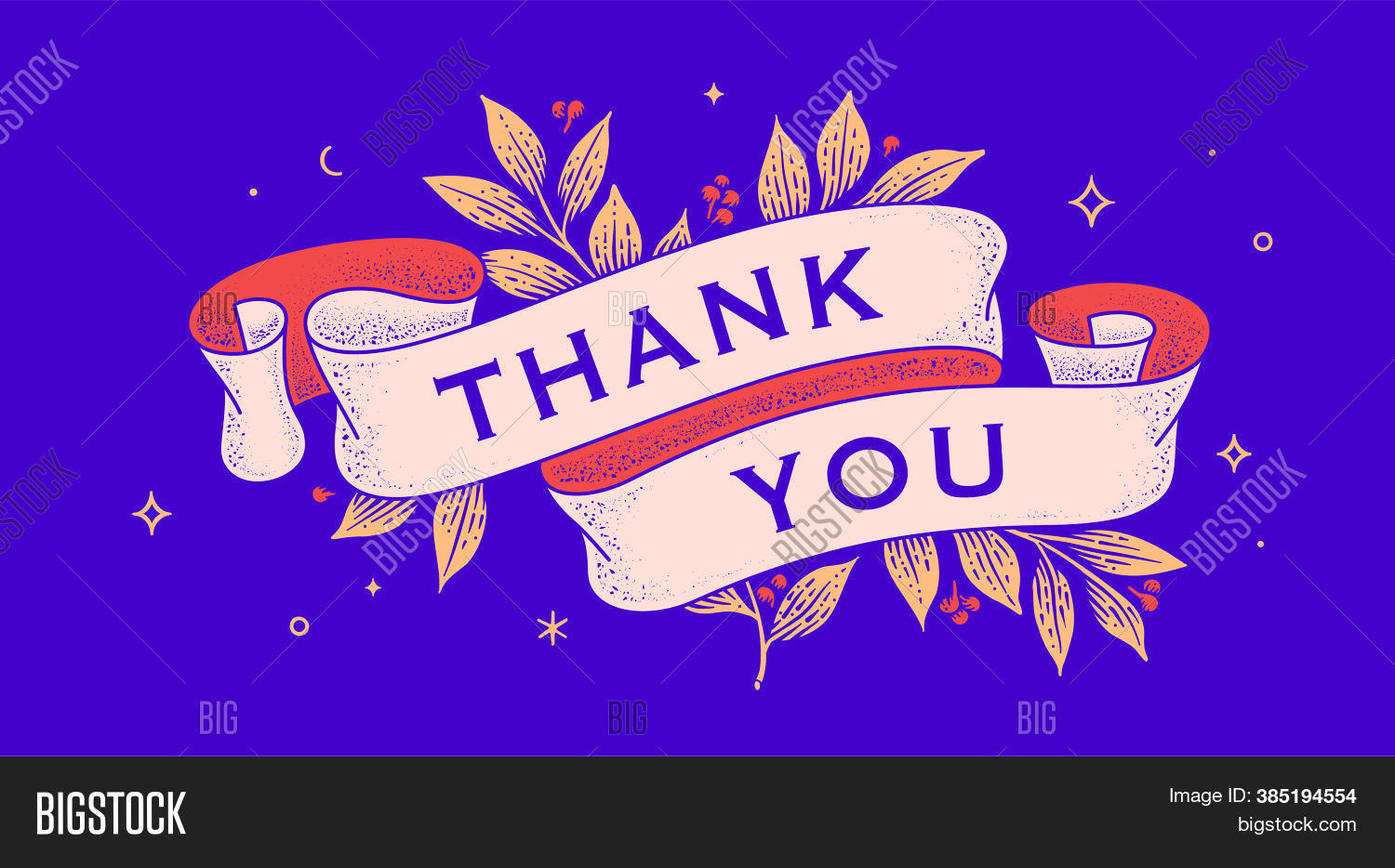 Thank You. Retro Image & Photo (Free Trial) | Bigstock