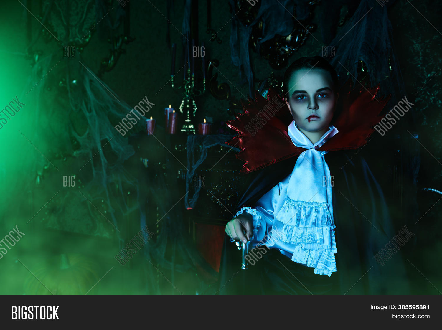 Boy Vampire Exploding Halloween. Vampire Boy Image & Photo (Free Trial) | Bigstock
