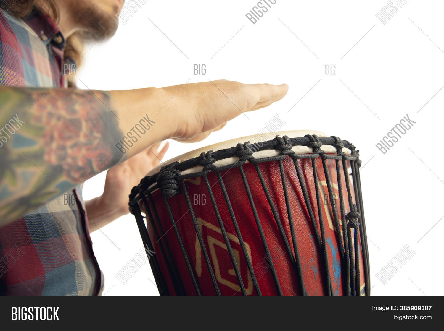 Man Plays Ethnic Drum Image & Photo (Free Trial) Bigstock