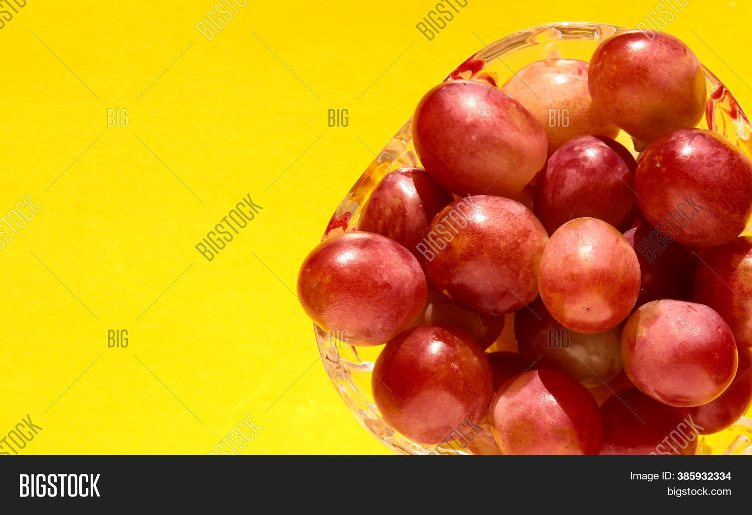 Grapes Crystal Vase On Image & Photo (Free Trial) | Bigstock