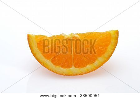 Un pedazo de naranja Valencia