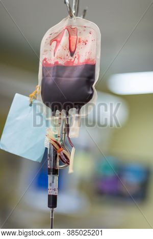 The Specialist Are Checking Continuous Renal Replacement Therapy Equipment And Injection Pump And He