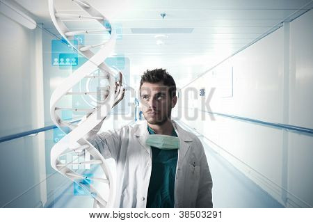Medico e Touch Screen