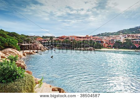 Porto Cervo junto al mar