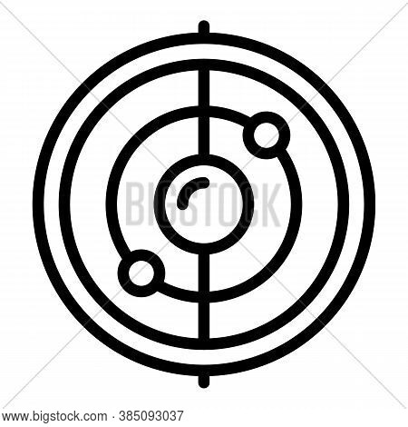 Instrument Gyroscope Icon. Outline Instrument Gyroscope Vector Icon For Web Design Isolated On White