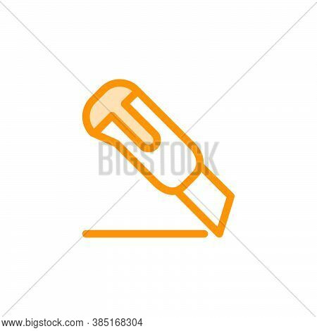 Illustration Vector Graphic Of Cutting Icon Template