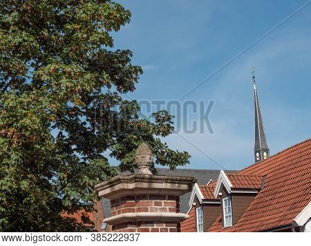 the small church of burlo village in germany