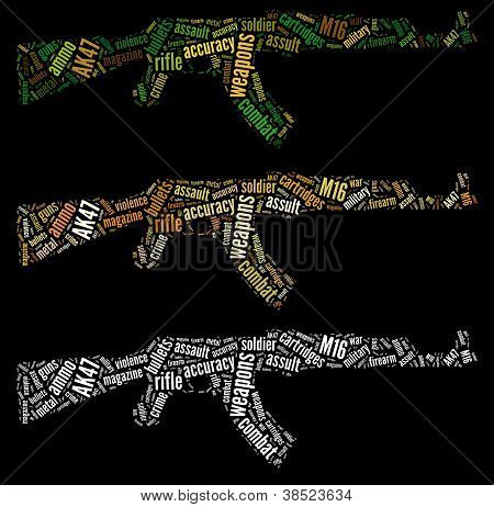 AK14 소총 그래픽