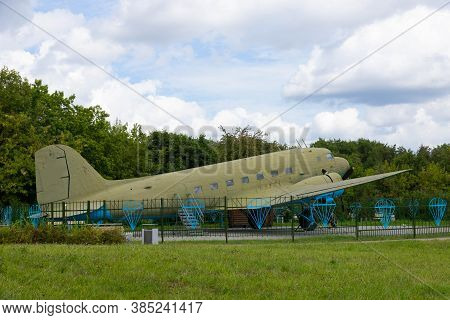 Minsk, Belarus - August 30 2020: General Purpose Cargo Or Passenger Aircraft And Light Bomber Licens