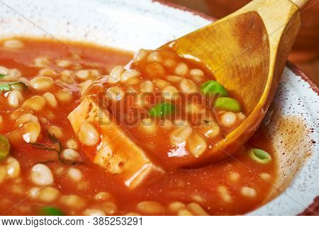 Sicilian Tomato Barley Soup