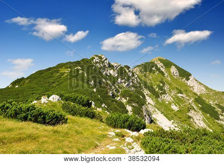 Berg Sije in den Julischen Alpen - Slowenien, Europa