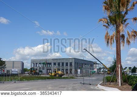 A Hospital Corporation Of America Hospital Under Construction