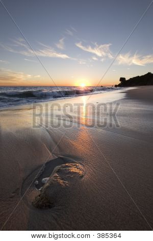 Malibu Beach Sunset