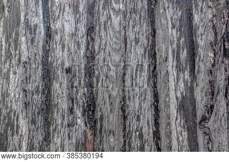 Old Dirty Wooden Wallwood Backgrounddark Brown Background Of Wooden Boards As A Blank For A Postcard