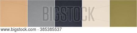 Set Of Fashionable Pantone, Classic Neutrals Colors Of Spring-summer 2021 Season: Desert Mist, Ultim
