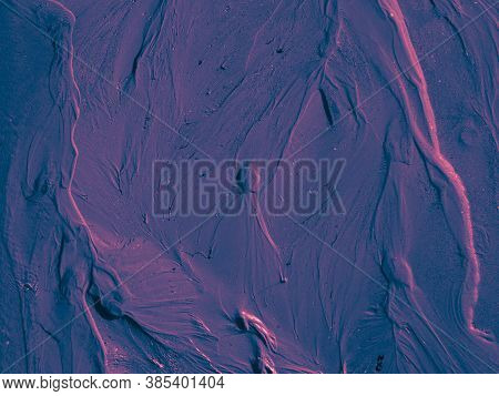 Blue And Violet Duotone Texture That Can Serve As Background