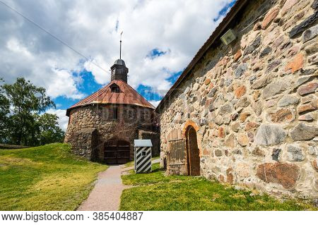 Korela Fortress At The Town Of Priozersk, Leningrad Oblast, Russia
