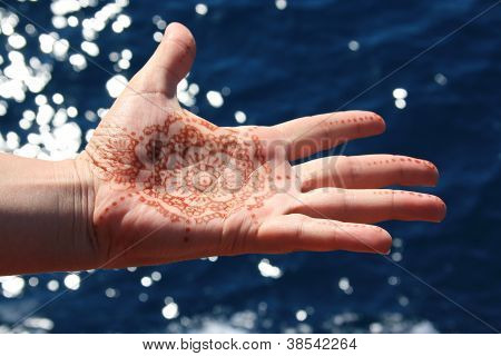 Mehendi - um sinal de sol