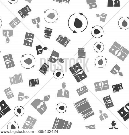 Set Oil Drop, Oil Industrial Factory Building, Stacks Paper Money Cash And Businessman Or Stock Mark