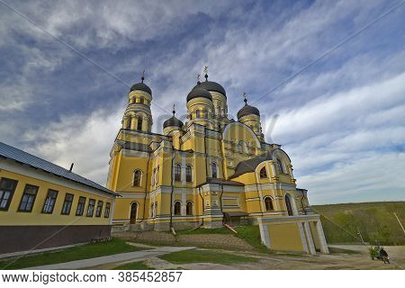 Traveling In Sunny Moldova. Hinku Monastery (full Name Ginkulsky Paraskevievsky Monastery) Was Found