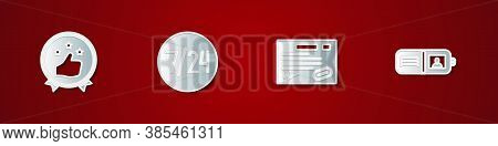 Set Consumer Or Customer Product Rating, Clock 24 Hours, Warranty Certificate Template And Wallet Ic