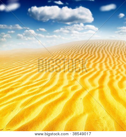 paesaggio del deserto sabbia