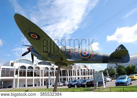 Royal Air Force (raf) Museum / Hendon, London, Uk - June 29, 2014: A Spitfire On Display At The Main