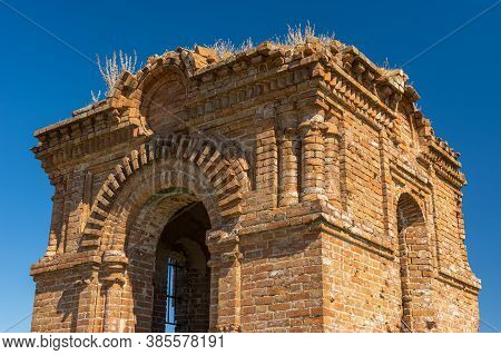 Ancient Crypt In Bezborodko Village In Central Ukraine