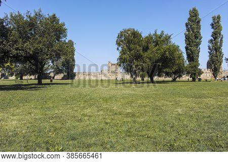 Smederevo Fortress At The Coast Of The Danube River, Serbia