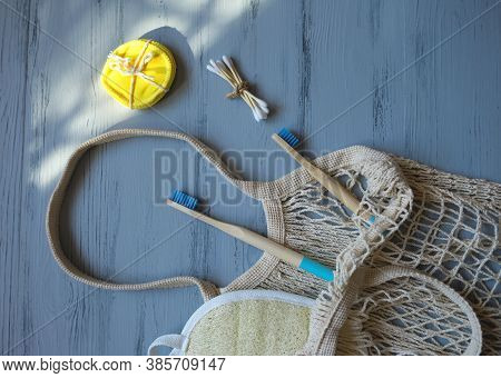 Bamboo Toothbrushes And Sticks, Reusable Discs, Loofah Washcloth