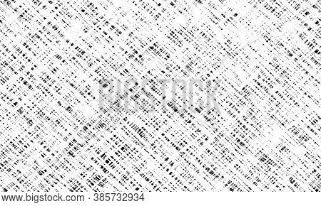 Abstract White Cross Hatching Textured Striped Background.