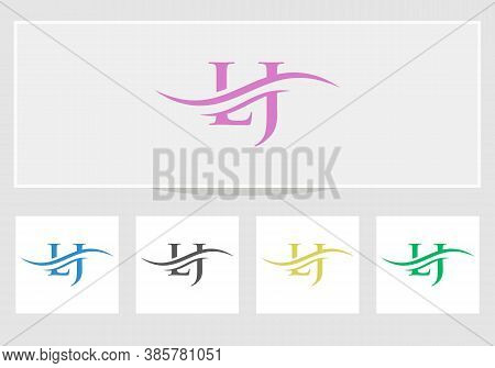 Modern Trendy Lj Letter With Luxury Concept. Initial Lj Logo Design.