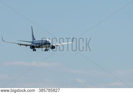 July 2, 2019, Moscow, Russia. Airplane Boeing 737-800f Atran - Aviatrans Cargo Airlines At Vnukovo A