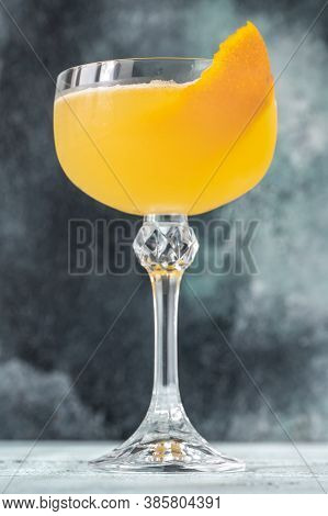 Glass Of Bee's Knees Cocktail