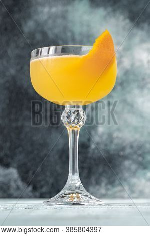 Glass Of Bee's Knees Cocktail