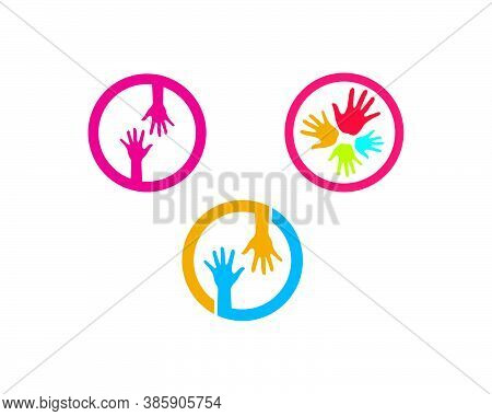 Hand Care Logo Template Vector Icon