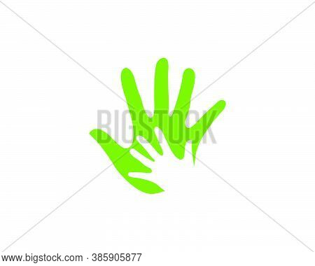 Hand Care Logo Template Vector Icon