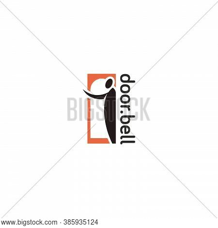 Template Logo Design For Door Bell Shop
