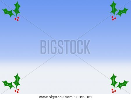 Christmas Holly pozadí