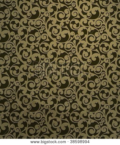 Vintage seamless pattern, vettoriali