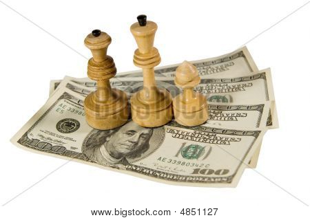 Scacchi figure su Us dollari