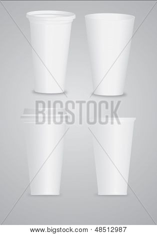 Tasse blanche blanche