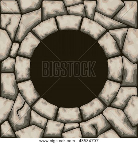 Circle Frame kivi Saumaton malli